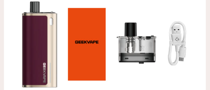 Contenu du Kit Pod Peak 2 de Geekvape